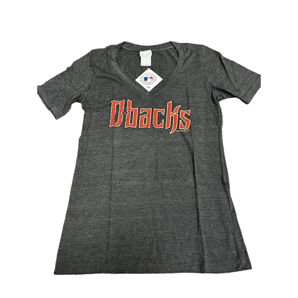 NWT MLB Genuine Merchandise Arizona Diamondbacks women's v-neck tee size large